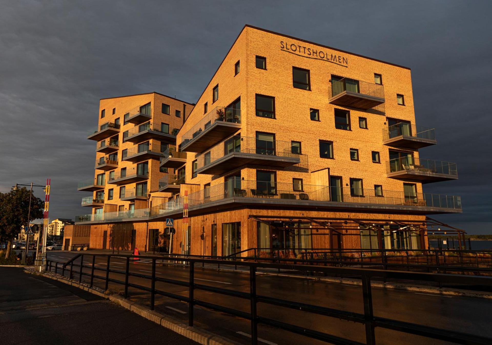 Slottsholmen Hotell Och Restaurang 바스터벡 외부 사진